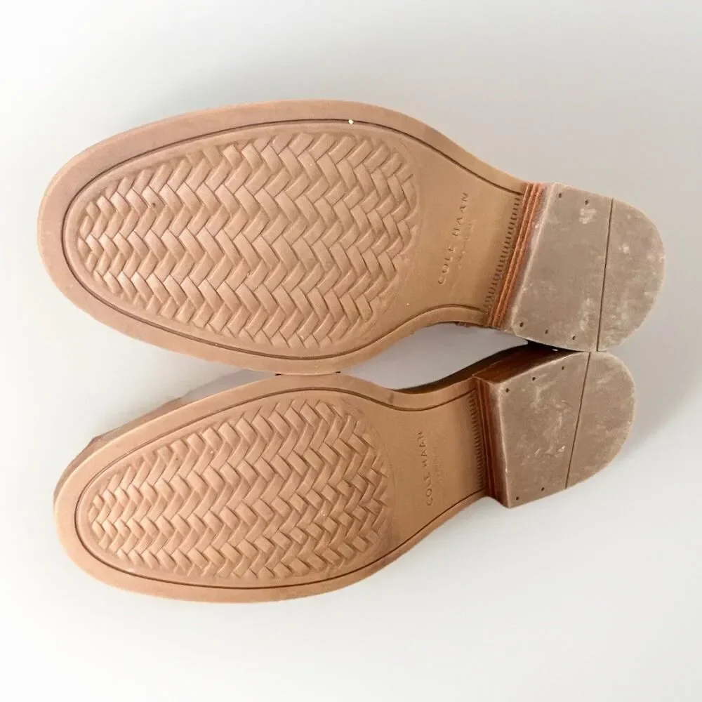 Cole Haan Rebecca Chelsea‎ Boots Golden Toffee Suede Women’s 6.5 B